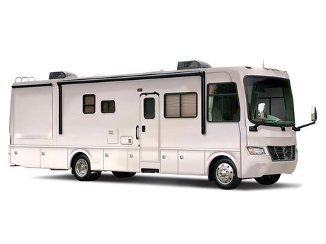 Rwraps Pearlescent Satin White Recreational Vehicle Wraps