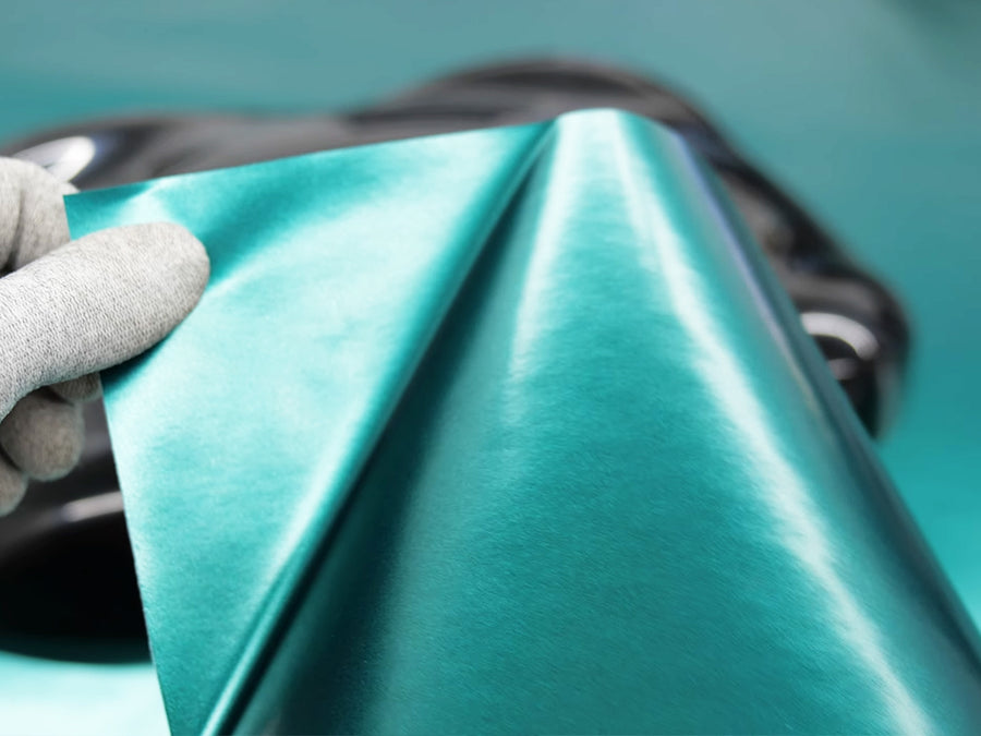Rwraps Satin Metallic Emerald Green Film~Rwraps Satin Metallic Emerald Green Vinyl Liner~1