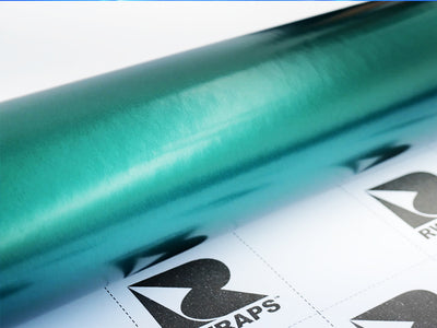 Rwraps Satin Metallic Emerald Green Film~Rwraps Satin Metallic Emerald Green Vinyl Roll~1