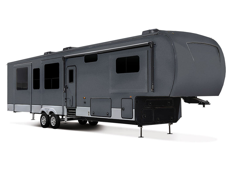 Rwraps Satin Metallic Deep Gray Truck Camper Vinyl Wraps