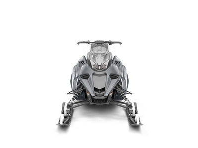 Rwraps Satin Metallic Deep Gray DIY Snowmobile Wraps