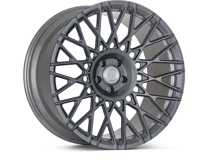 Rwraps™ Satin Metallic Deep Gray Vinyl Rim Wrap