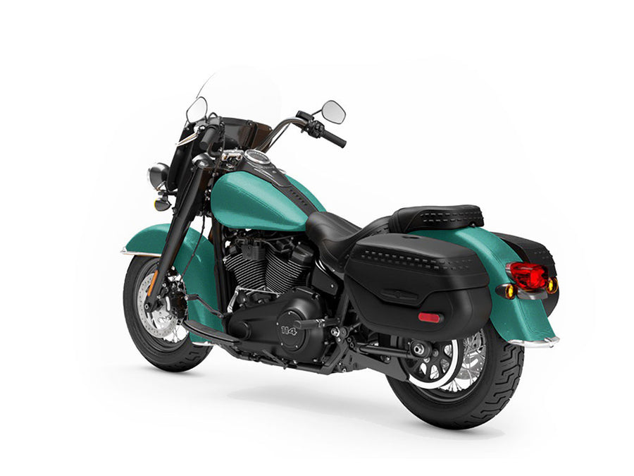 Rwraps Satin Metallic Emerald Green Motorcycle Vinyl Wraps