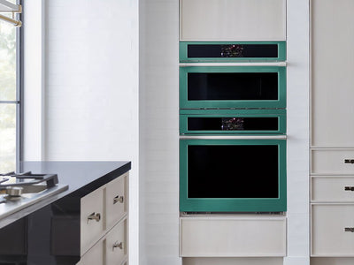 Rwraps Satin Metallic Emerald Green DIY Built-In Oven Wraps