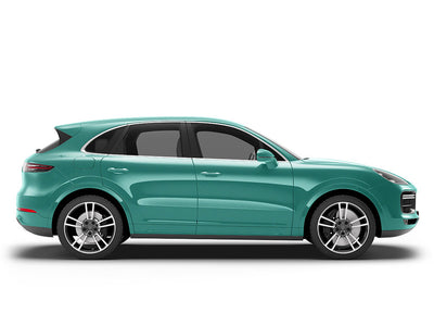 Rwraps Satin Metallic Emerald Green Do-It-Yourself SUV Wraps