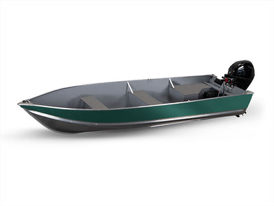 Rwraps Satin Metallic Emerald Green Pontoon Vinyl Film Wraps
