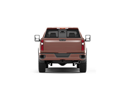 Rwraps Satin Metallic Flame Red Truck Vinyl Wraps