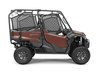 Rwraps Satin Metallic Flame Red Do-It-Yourself UTV Wraps