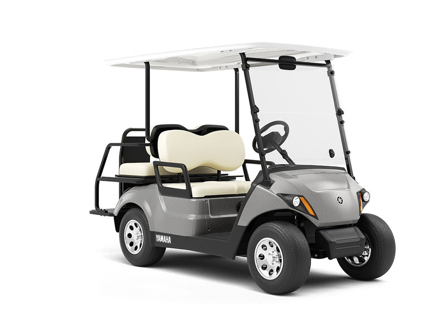 Rwraps™ Satin Metallic Gray Vinyl Golf Cart Wrap