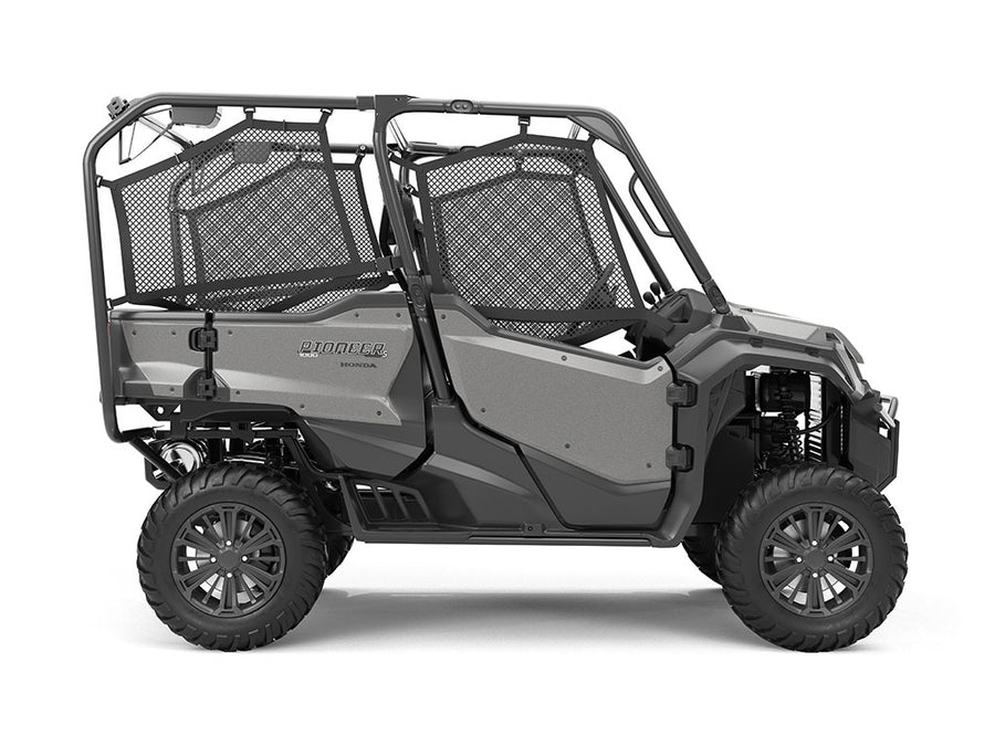 Rwraps Satin Metallic Gray Do-It-Yourself UTV Wraps