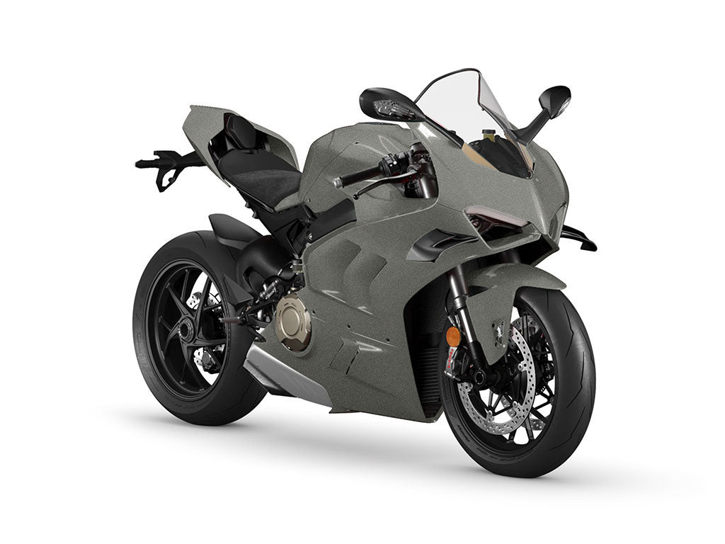 Rwraps™ Satin Metallic Gunsmoke Gray Motorcycle Wraps | Bike Wraps