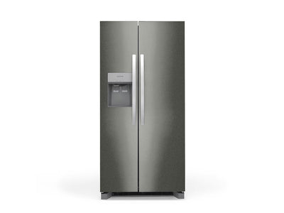 Rwraps™ Satin Metallic Gunsmoke Gray Refrigerator Wraps
