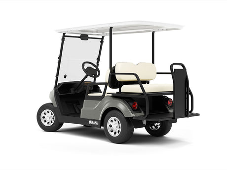 Rwraps Satin Metallic Gunsmoke Gray Golf Cart Vinyl Wraps