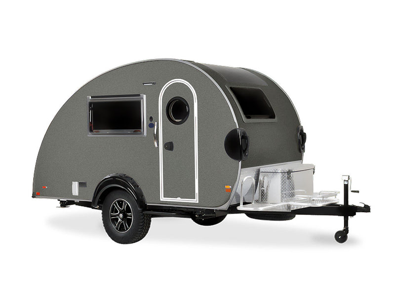 Rwraps Satin Metallic Gunsmoke Gray Do-It-Yourself Truck Camper Wraps