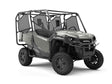 Rwraps™ Satin Metallic Gunsmoke Gray Vinyl UTV Wrap
