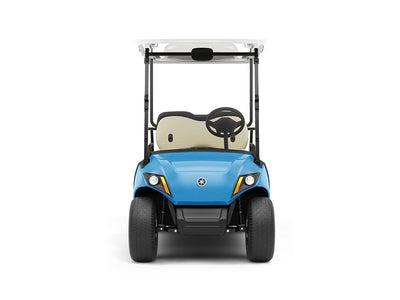 Rwraps Satin Metallic Ocean Blue DIY Golf Cart Wraps