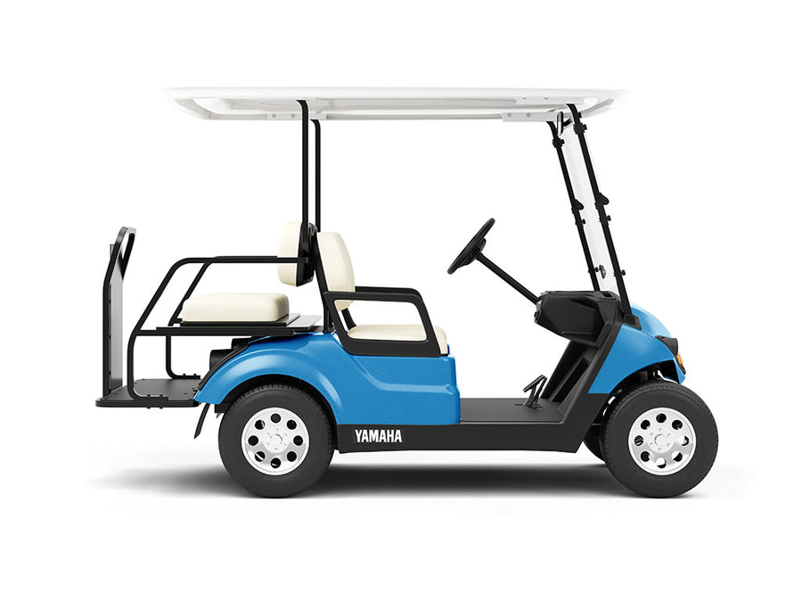 Rwraps Satin Metallic Ocean Blue Do-It-Yourself Golf Cart Wraps