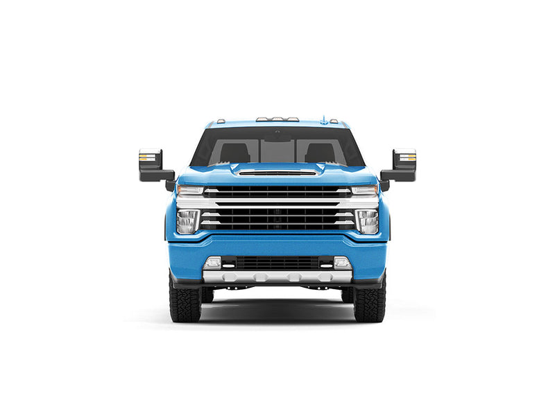 Rwraps Satin Metallic Ocean Blue DIY Truck Wraps