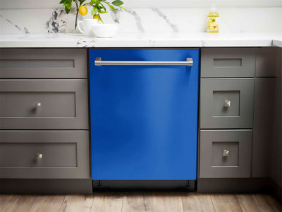 Rwraps™ Satin Metallic Ocean Deep Blue Dishwasher Wraps