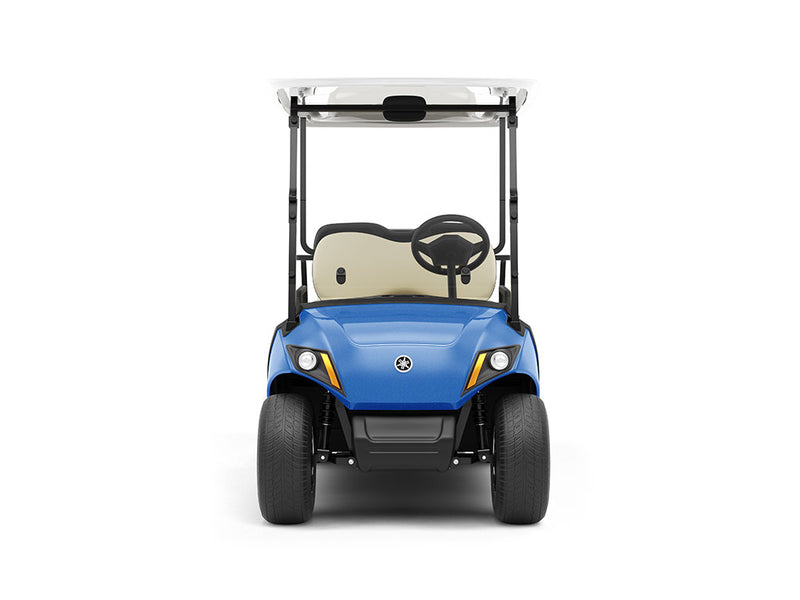 Rwraps Satin Metallic Ocean Deep Blue DIY Golf Cart Wraps