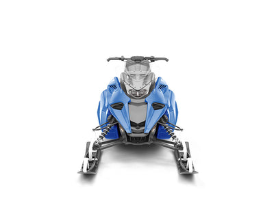 Rwraps Satin Metallic Ocean Deep Blue DIY Snowmobile Wraps