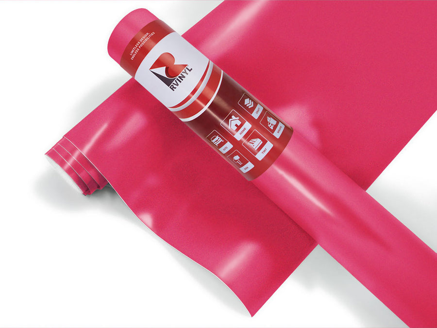 Rwraps Satin Metallic Pink Motorboat Wraps