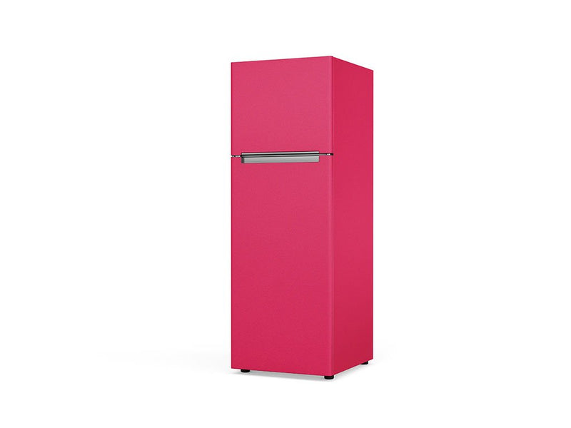 Rwraps Satin Metallic Pink Custom Refrigerators
