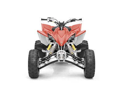 Rwraps Satin Metallic Red DIY ATV Wraps