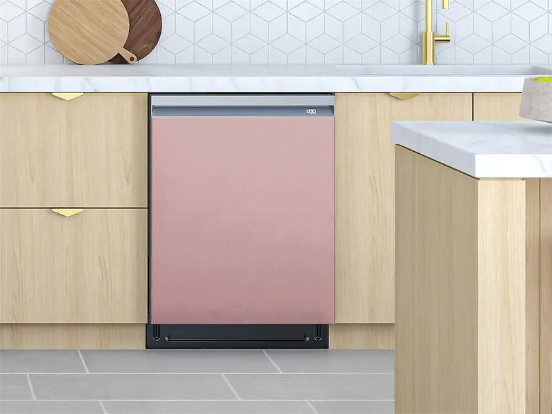 Rwraps™ Satin Metallic Rose Gold Custom Dishwasher Cover