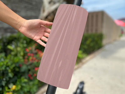 Rwraps Satin Metallic Rose Gold Do-It-Yourself E-Scooter Wraps