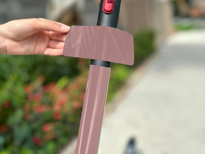Rwraps Satin Metallic Rose Gold Electric Kick-Scooter Wraps