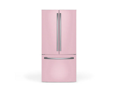 Rwraps Satin Metallic Sakura Pink DIY Built-In Refrigerator Wraps