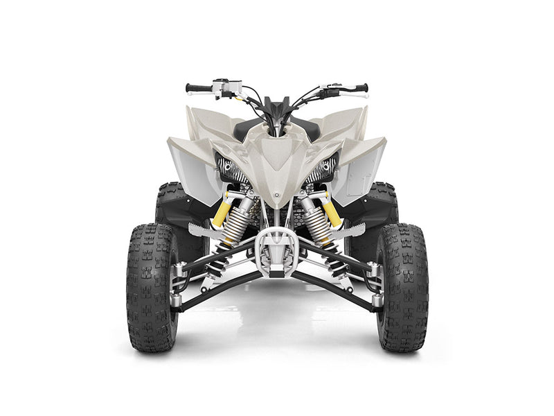 Rwraps Satin Metallic Silver DIY ATV Wraps