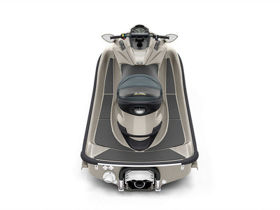 Rwraps Satin Metallic Silver Jet Ski Vinyl Wraps