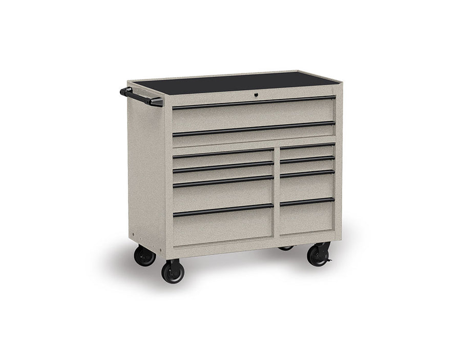 Rwraps™ Satin Metallic Silver Tool Cabinet Wraps