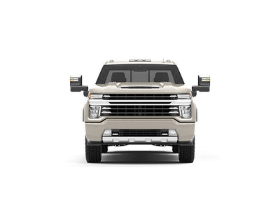 Rwraps Satin Metallic Silver DIY Truck Wraps