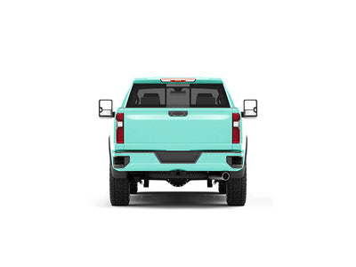 Rwraps Satin Metallic Turquoise Truck Vinyl Wraps