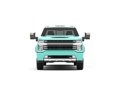 Rwraps Satin Metallic Turquoise DIY Truck Wraps