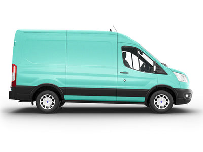 Rwraps Satin Metallic Turquoise Do-It-Yourself Van Wraps