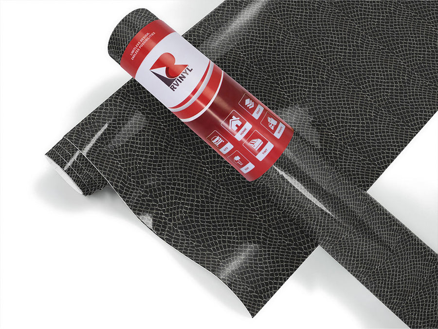 Rwraps™ Snakeskin Black Dishwasher Wrap Roll