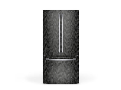Rwraps Snakeskin Black DIY Built-In Refrigerator Wraps