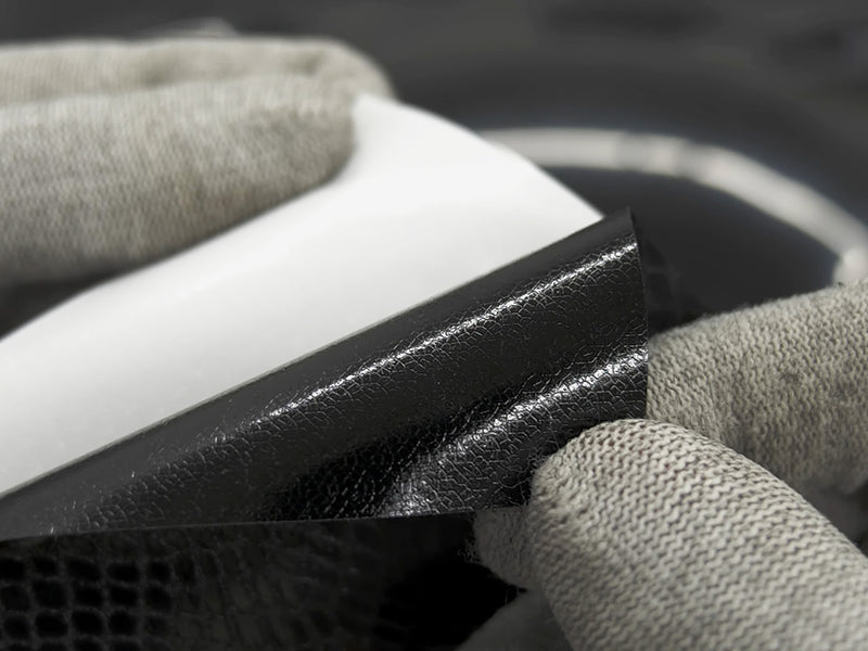Rwraps Black Snakeskin Film~Rwraps Black Snakeskin Vinyl Liner~1