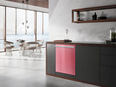Rwraps™ Velvet Pink Wrapped Dishwasher Example