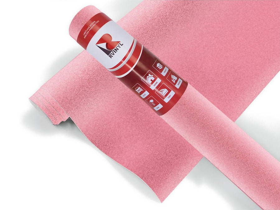 Rwraps Velvet Pink Drum Set Vinyl Cover