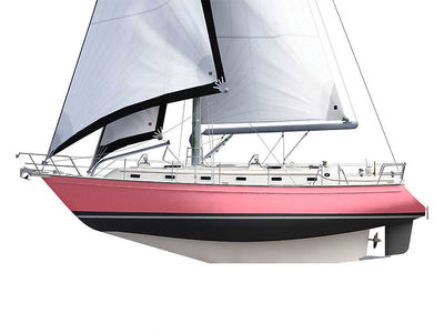 Rwraps Velvet Pink Customized Cruiser Boat Wraps