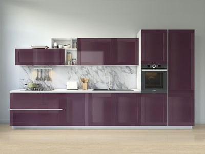 Rwraps™ Velvet Purple Kitchen Cabinet Wraps