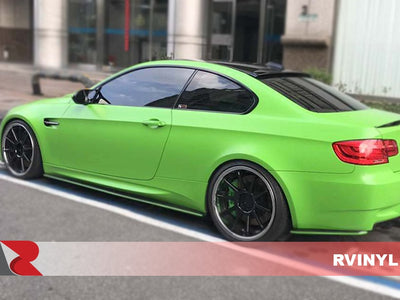 3M 2080 Series Satin Apple Green Side View Wrap