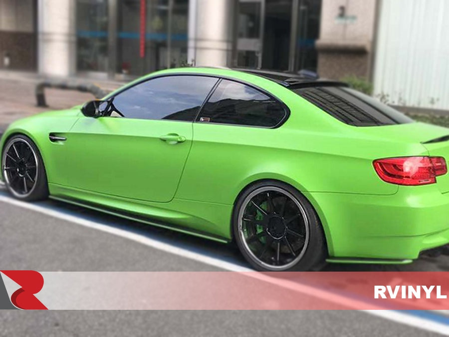 3M 2080 Series Satin Apple Green Side View Wrap