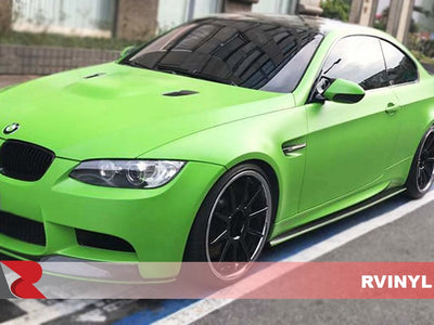 3M 2080 Series Satin Apple Green Driver Side Wrap