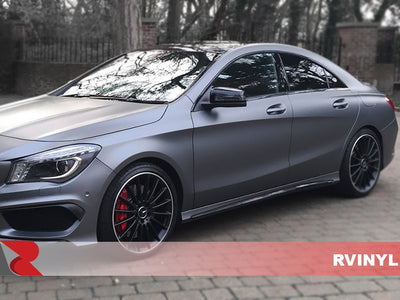 3M Series 2080 Satin Dark Gray Installed Wrap